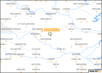 map of Lingwood