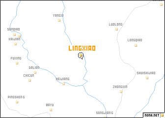 map of Lingxiao