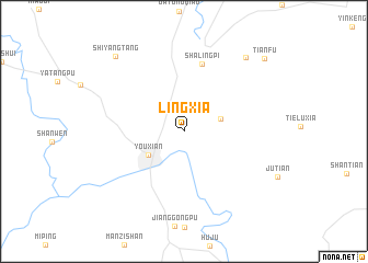 map of Lingxia