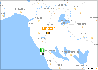 map of Lingxia