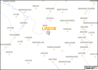 map of Lingxia