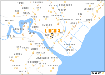 map of Lingxia