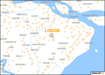 map of Lingxia