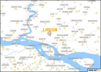 map of Lingxia