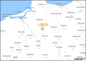 map of Lingxi
