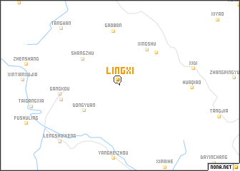 map of Lingxi