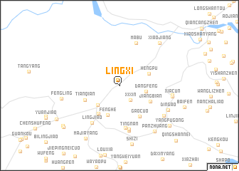 map of Lingxi