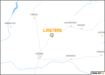 map of Lingyang