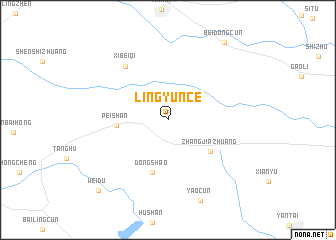 map of Lingyunce