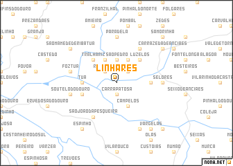 map of Linhares