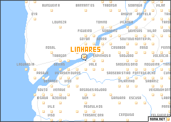 map of Linhares