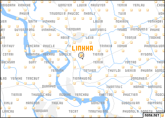 map of Linh Hạ