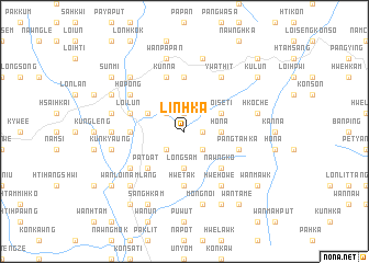 map of Linhka