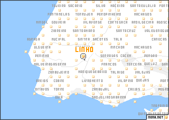 map of Linhó