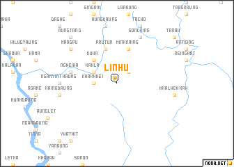 map of Linhu