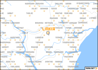 map of Linh Xá