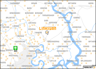 map of Linh Xúân