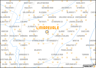 map of Linia pe Vale