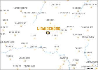 map of Linjiachong