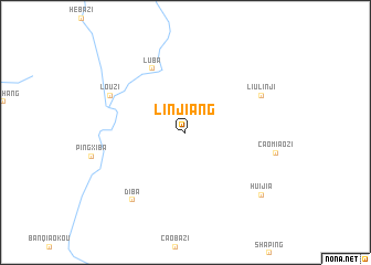 map of Linjiang