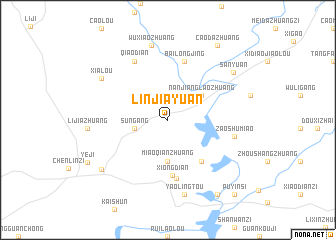 map of Linjiayuan