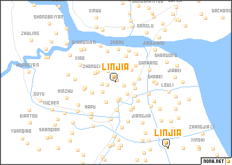 map of Linjia