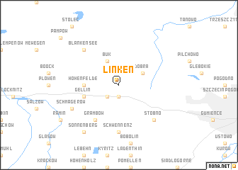 map of Linken