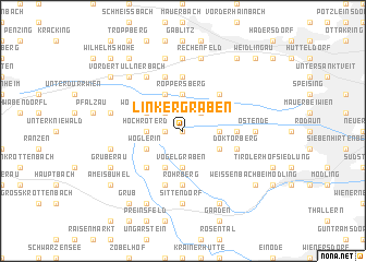 map of Linker Graben