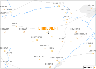 map of Linkovichi