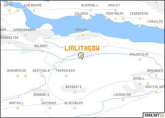 map of Linlithgow