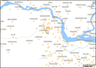 map of Linli