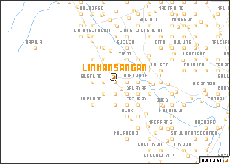 map of Linmansangan