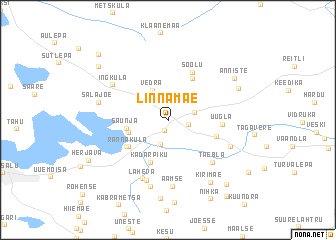 map of Linnamäe