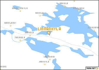 map of Linnankylä