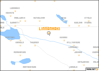 map of Linnanmäki