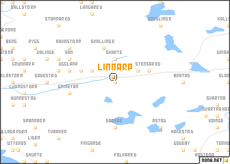 map of Linnarp