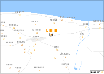 map of Linna