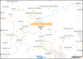 map of Linn Crossing