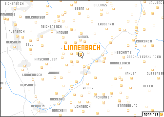 map of Linnenbach