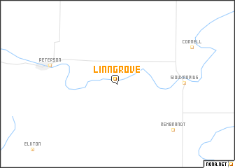 map of Linn Grove