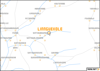 map of Linngué Kolé