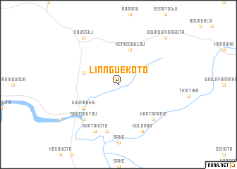 map of Linnguékoto