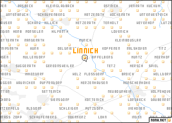 map of Linnich