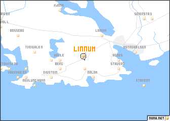 map of Linnum