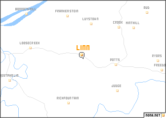 map of Linn