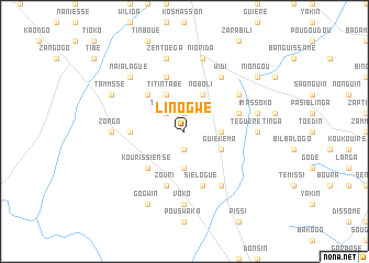 map of Linogwé