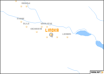 map of Linoka