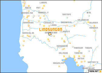 map of Linosuñgan