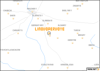 map of Linovo Pervoye