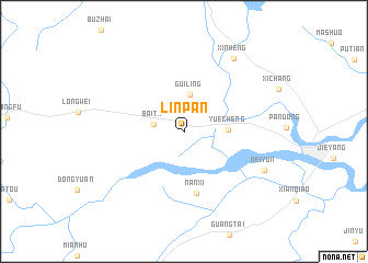 map of Linpan
